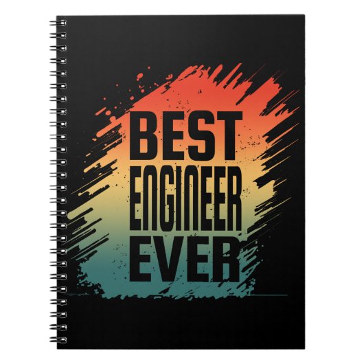 BESTE INGENIEUR Ooit Notitieboek (Voorkant)