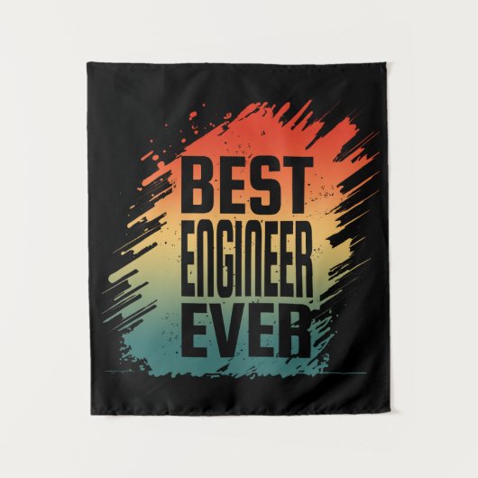 BESTE INGENIEUR OOIT WANDKLEED (Voorkant)