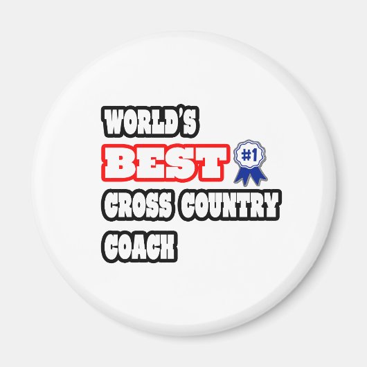 Beste internationale coach magneet (Voorkant)