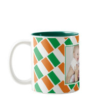 BESTE IRISH MUM - GEpersonaliseerde fotoVLAG VAN I