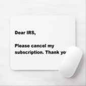 Beste IRS... Muis Muismat (Met muis)