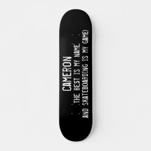 Beste Is Mijn Naam Custom Grunge Persoonlijk Skateboard