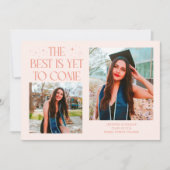 Beste Is Toch Nog Komende Perzik Grad Foto Aankondiging (Voorkant)