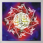 Beste islamitische schilderijen en vector poster (Voorkant)