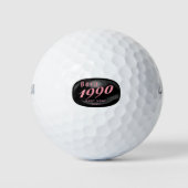 Beste jaar 1990 golfballen (Voorkant)