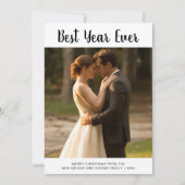 Beste Jaar Ever Speelse Feestdagen Koppelkaart Feestdagenkaart (Voorkant)