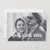 Beste jaar ooit feestdagenkaart (Voorkant)