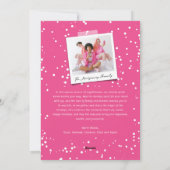 Beste jaar ooit handschrift script moderne foto feestdagenkaart (Achterkant)