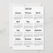 Beste Jaar Ooit Hond Pet Fotocollage 2025 Kalender Feestdagenkaart (Achterkant)
