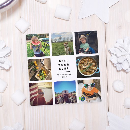 Beste jaar ooit | Square Photo Collage Holiday Kaa