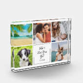 Beste jaar tot nu toe Script Vijf Foto Collage (Links)