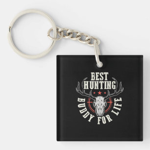Beste jachtboeddy voor het leven sleutelhanger