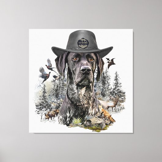 Beste jachthonden (SAP) Canvas Afdruk (Voorkant)