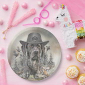 Beste jachthonden (SAP) Papieren Bordje (Feest)