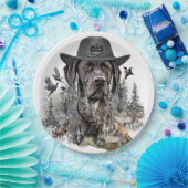 Beste jachthonden (SAP) Papieren Bordje (Feest)