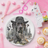 Beste jachthonden (SAP) Papieren Bordje (Feest)