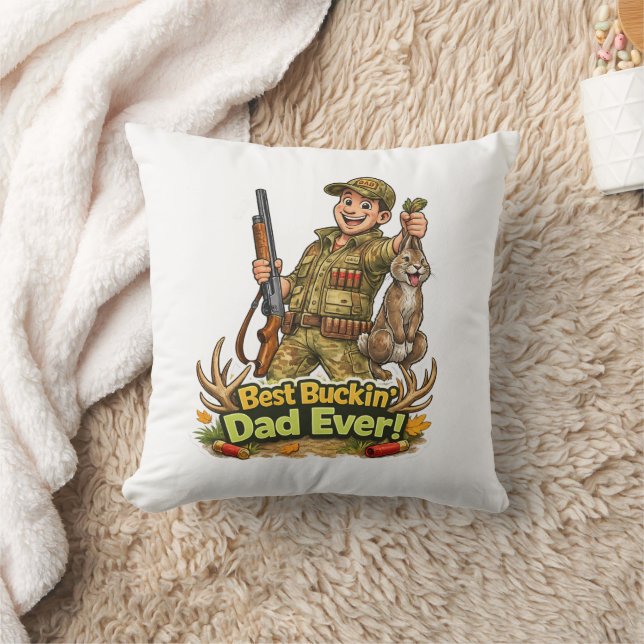 Beste jachtvader ooit grappig jachtcadeau-idee kussen (Deken)