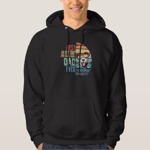 Beste Jack Jussel Terriër Papa Ever Retro Fa Hoodie