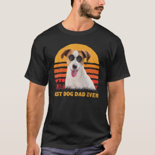 Beste Jack Russell Terrier Dog Dad Puppy Fa T-shirt