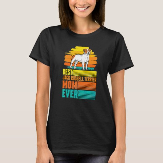 Beste Jack Russell Terrier Moeder Ooit Jack Russel T-shirt (Voorkant)