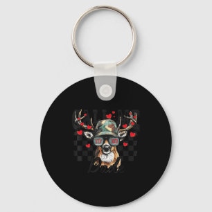 Beste jager Valentijnsdag Bel me dude valentijn Sleutelhanger