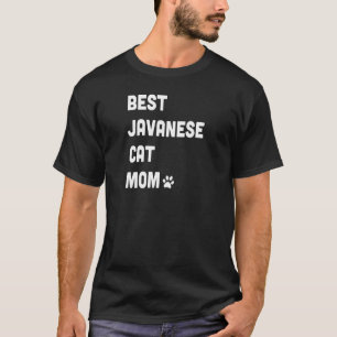 Beste Javanese Kattenmoeder Dames Kat T-shirt