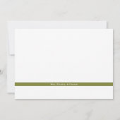 Beste Jesus Olive Crayon notitie Foto Kerst Kaart (Achterkant)