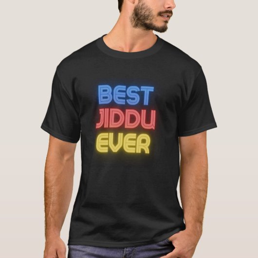 Beste Jiddu ooit - Grappige Jiddu naam Jiddu T-shirt (Voorkant)