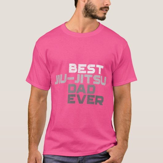 Beste Jiu - Jitsu Dad Ooit Jiu Jitsu T-shirt (Voorkant)