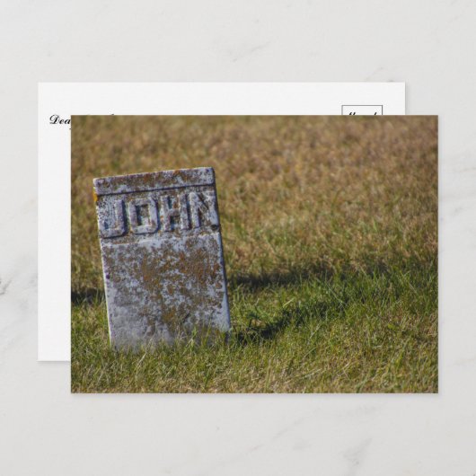 Beste John Briefkaart (Voorkant / Achterkant)