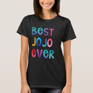 Beste Jojo ooit Kleurrijk, Mama Shirt, Mama Gift T-shirt
