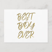 Beste jong ooit briefkaart (Voorkant)