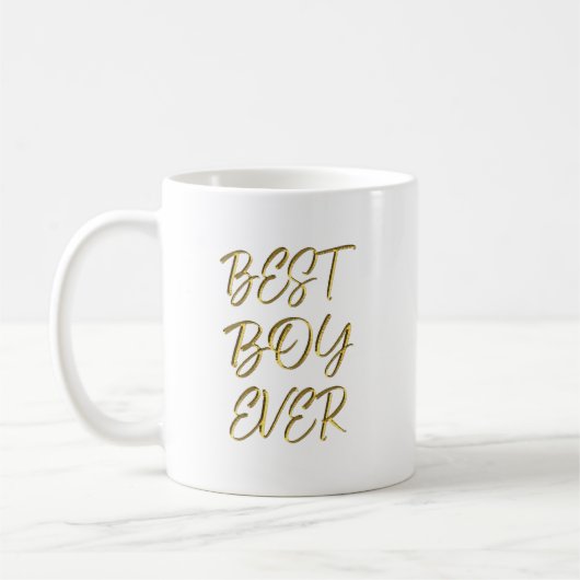Beste jongen ooit koffiemok (Links)