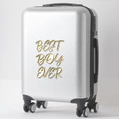 Beste jongen ooit sticker (Koffer)