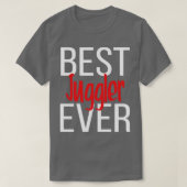 Beste jongleur ooit 2 t-shirt (Design voorkant)