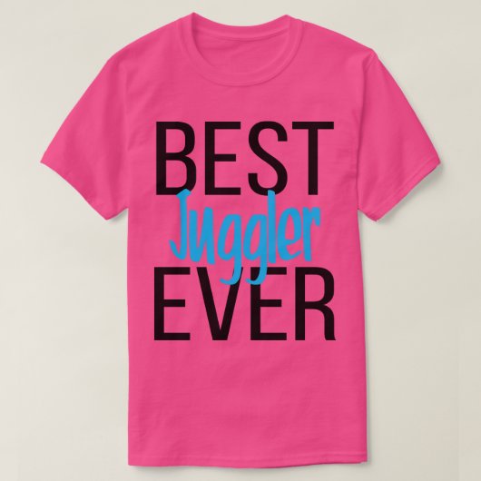 Beste jongleur ooit 7 t-shirt (Design voorkant)