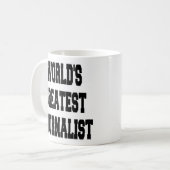 Beste Journalist ter Wereld Koffiemok (Voorkant links)