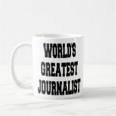 Beste Journalist ter Wereld Koffiemok (Links)