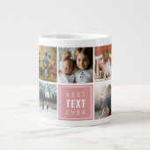 Beste "Jouw tekst here"-foto op maat Grote Koffiekop (Voorkant)