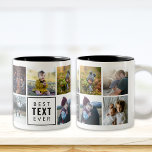 Beste "Jouw tekst here"-Mok op maat voor foto's Tweekleurige Koffiemok<br><div class="desc">Pas deze mok aan en geef deze als cadeau!</div>