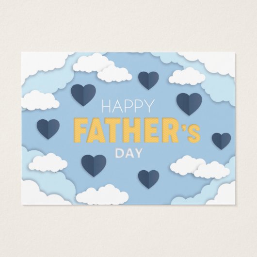 Beste Kaart van pa Ever Cute Vaderdag (Achterkant)