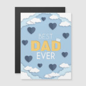 Beste Kaart van pa Ever Cute Vaderdag (Voorkant / Achterkant)