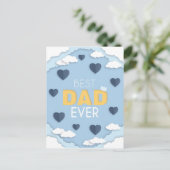 Beste Kaart van pa Ever Cute Vaderdag (Staand voorkant)