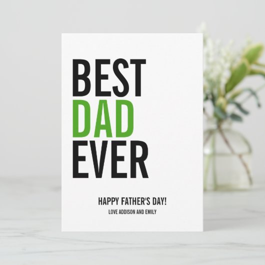 Beste Kaart van Pap Ever (Staand voorkant)