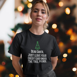 Beste Kaart voor kerstmis met kerstmis. T-shirt