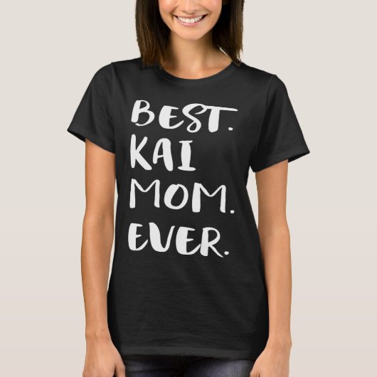 Beste Kai Moeder Ooit Kai Ken Kai Inu T-shirt (Voorkant)