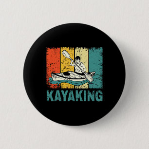 Beste Kajakken Kunst voor Mannen Vrouwen Kajakken  Ronde Button 5,7 Cm