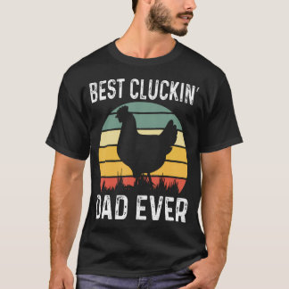 Beste Kakkende Papa Ooit Kippen Papa Vader T-shirt