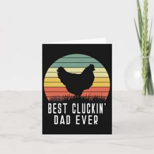 Beste Kakkende Papa Ooit Kippen Papa Vader Vaderda Kaart