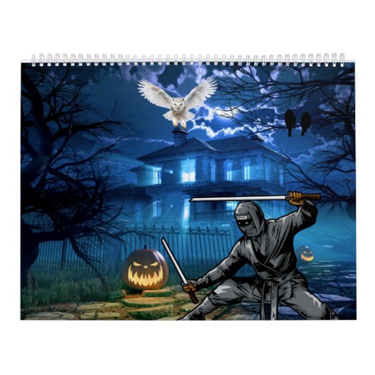 Beste kalender ontwerp voor halloween en gelegenhe (Hoes)